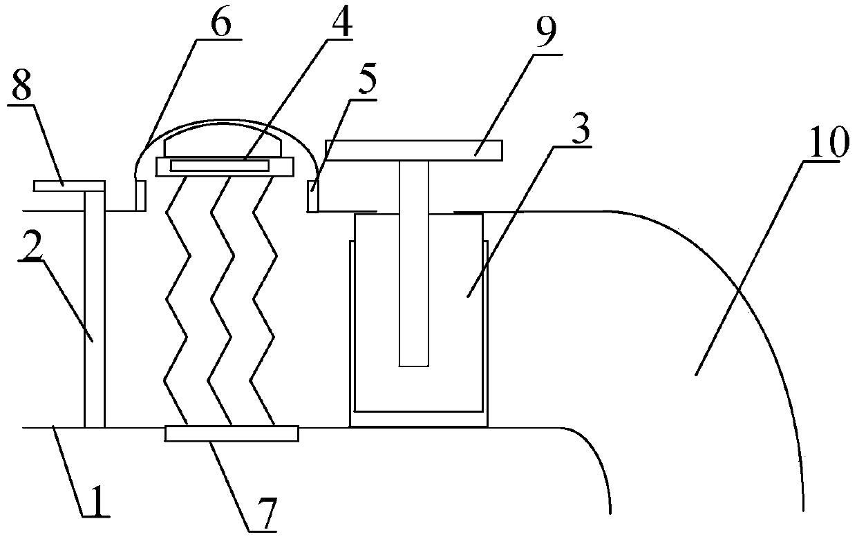Anti-freezing valve device with novel improved structure