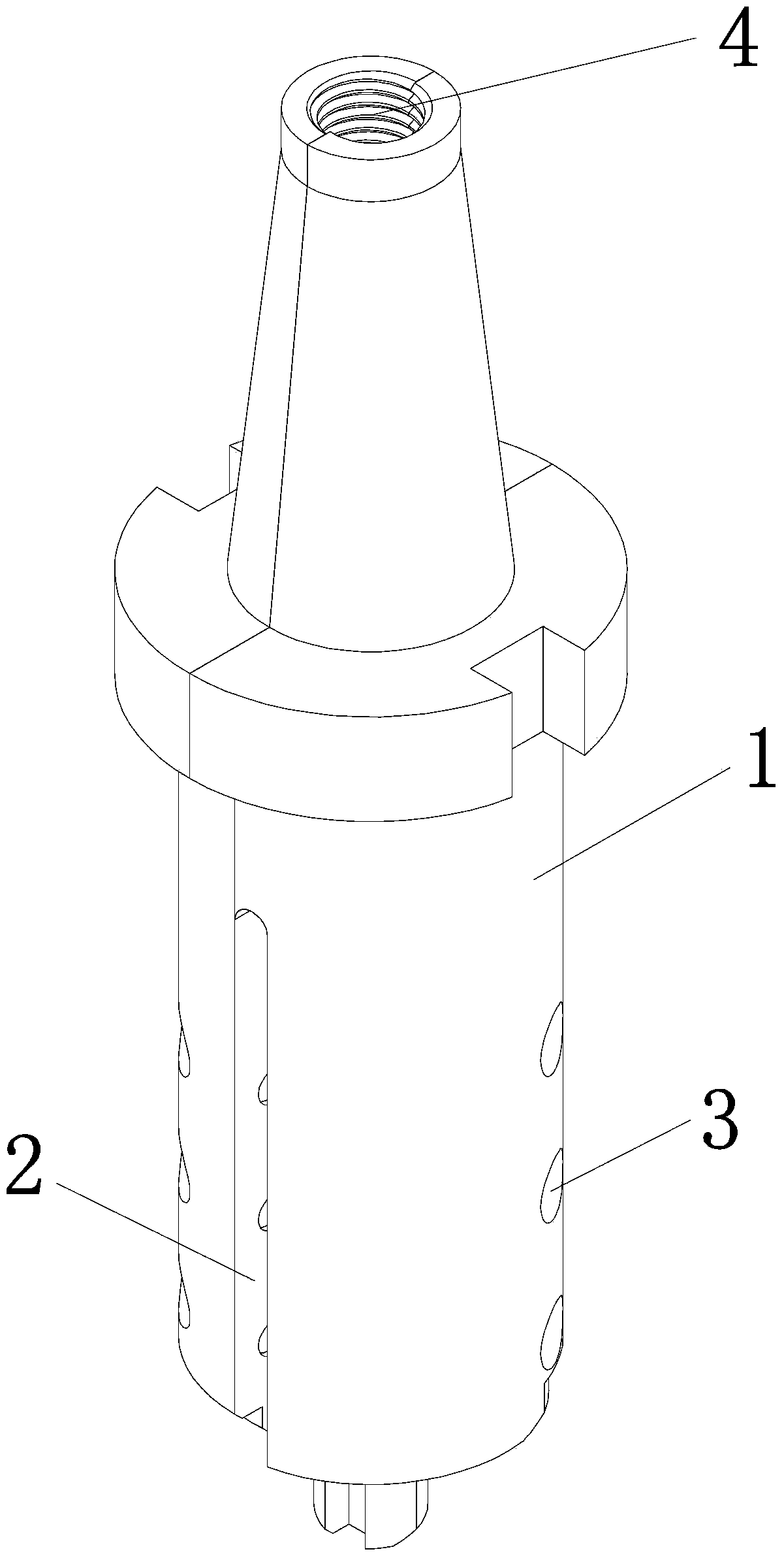 Multifunctional combined tool special for machining of stepped holes