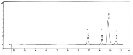 Method for determination of optical isomers in palonosetron hydrochloride composition