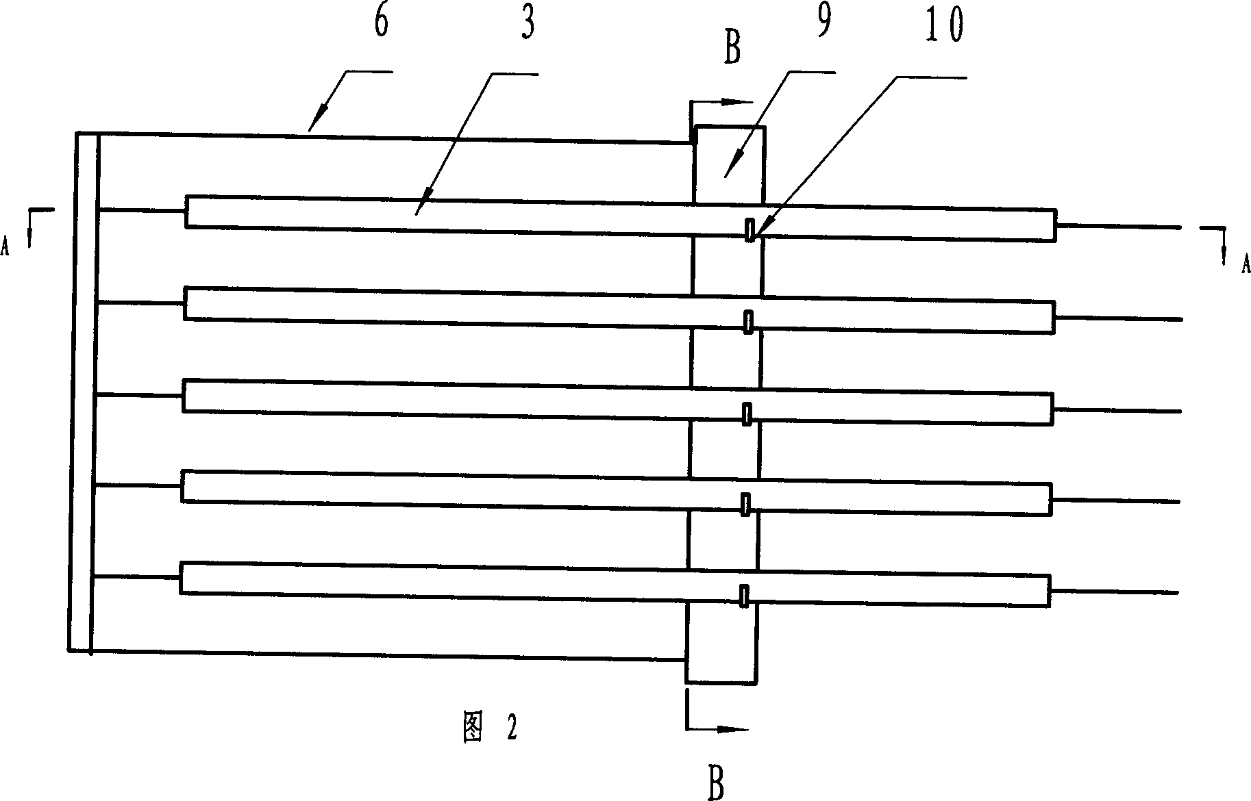 Process and special apparatus for electrogalvenizing inner and outer walls of steel pipe