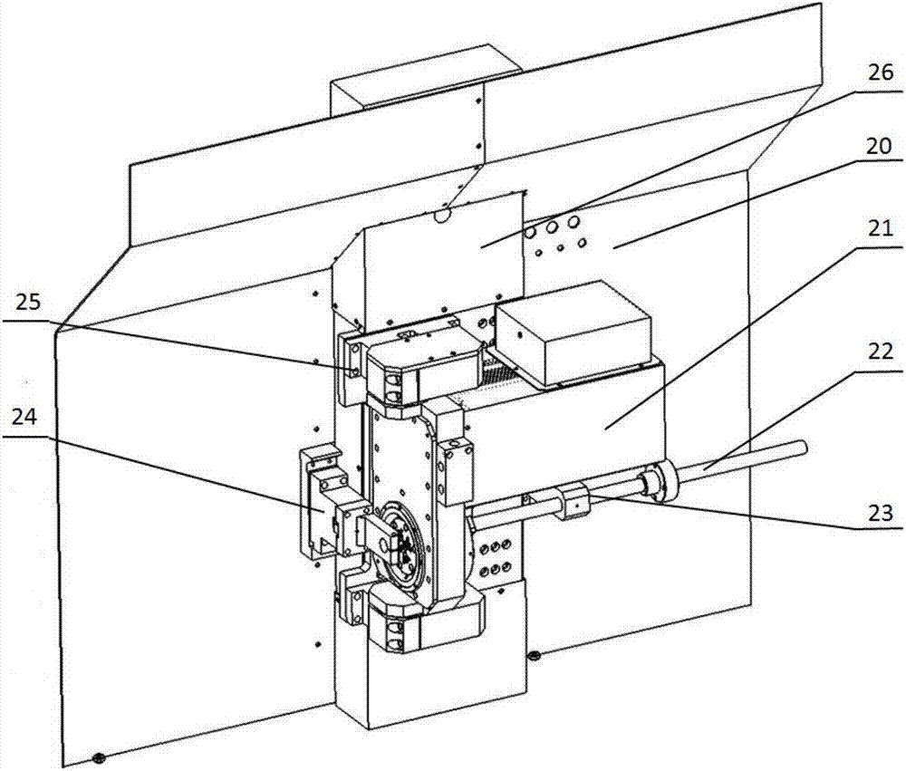 Precision cyclone milling machine tool for full-automatic machining of small modulus worm and method of precision cyclone milling machine