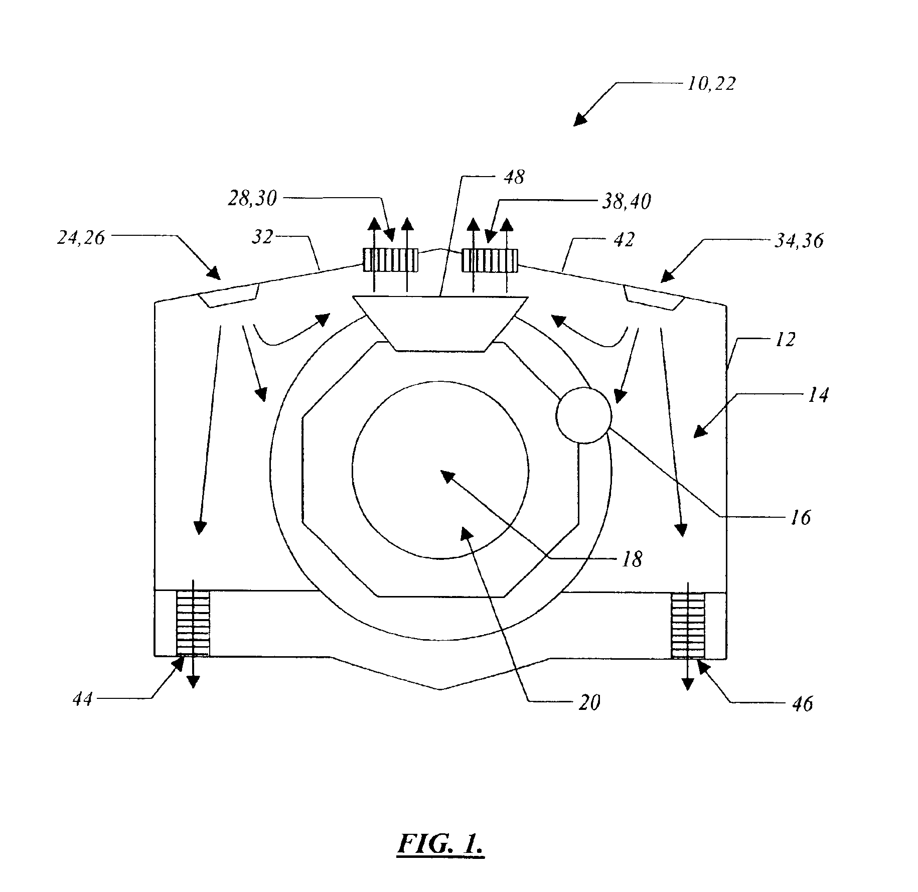 Computed tomography gantry cooling systems and methods