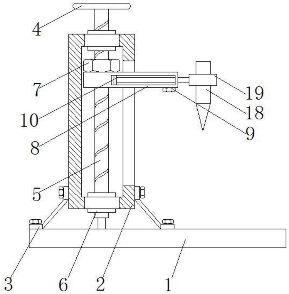 Practical PMT probe support structure
