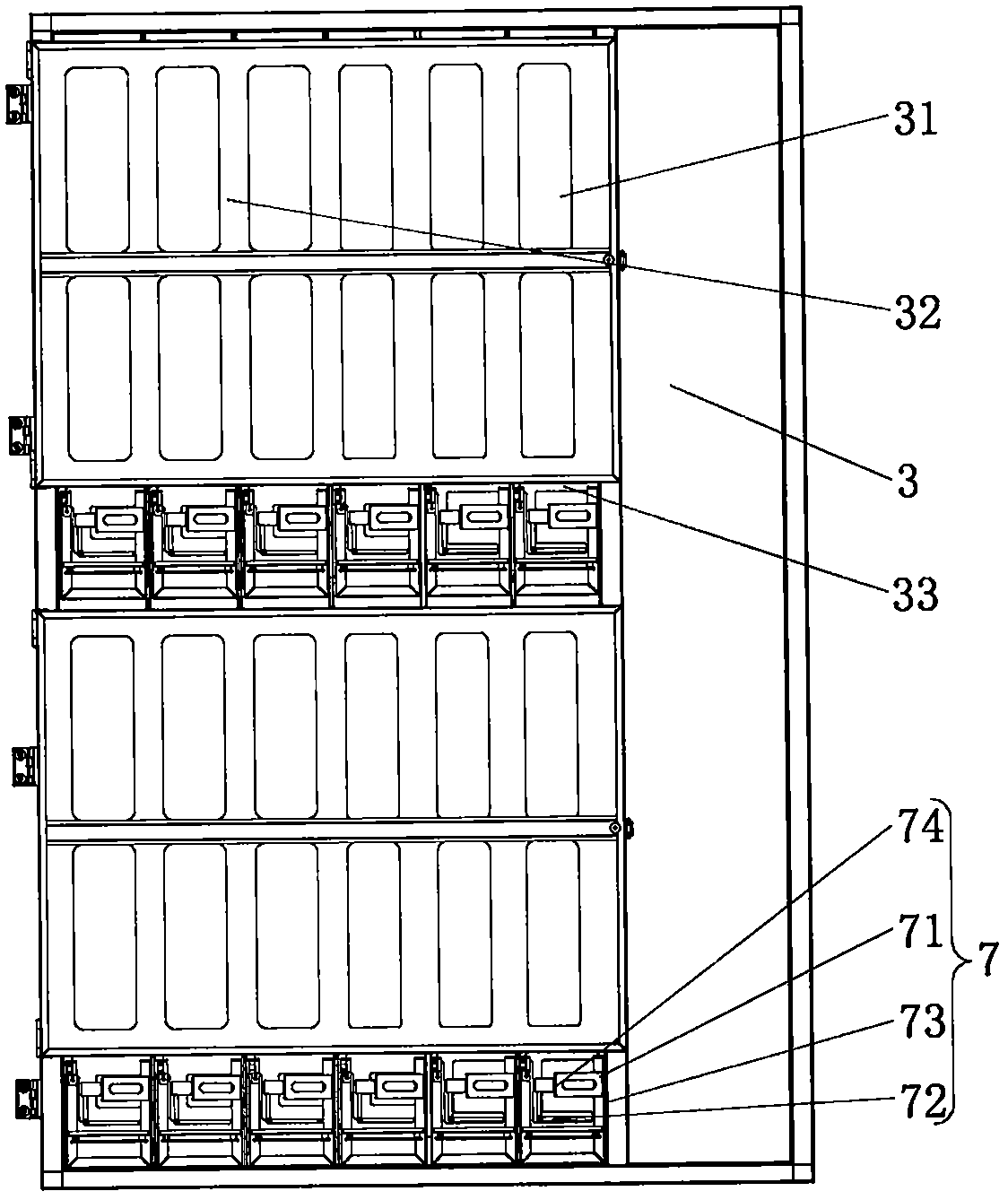 Method for using multi-layer smoke generation product selling terminal with smoking product function