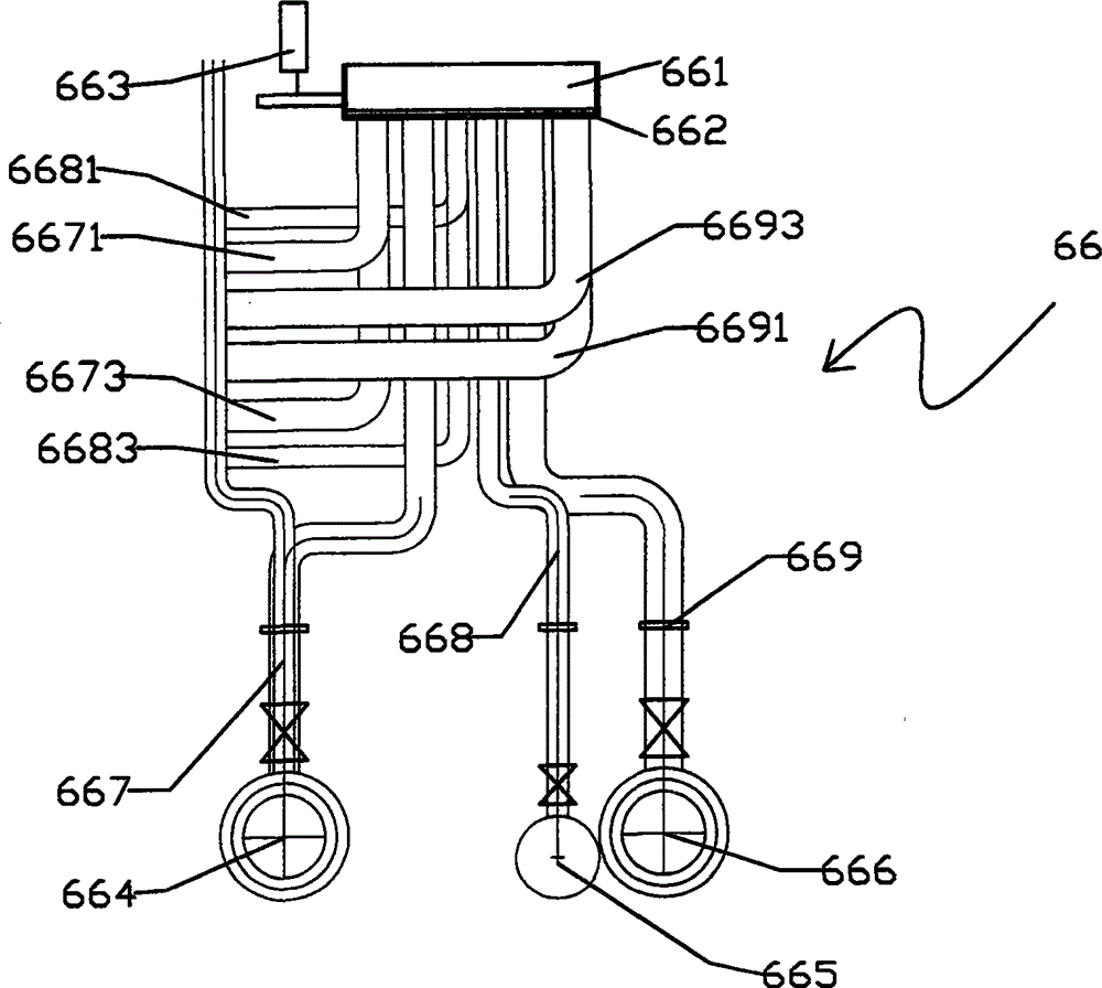 Continuous coking method of coal pyrolyzing furnace