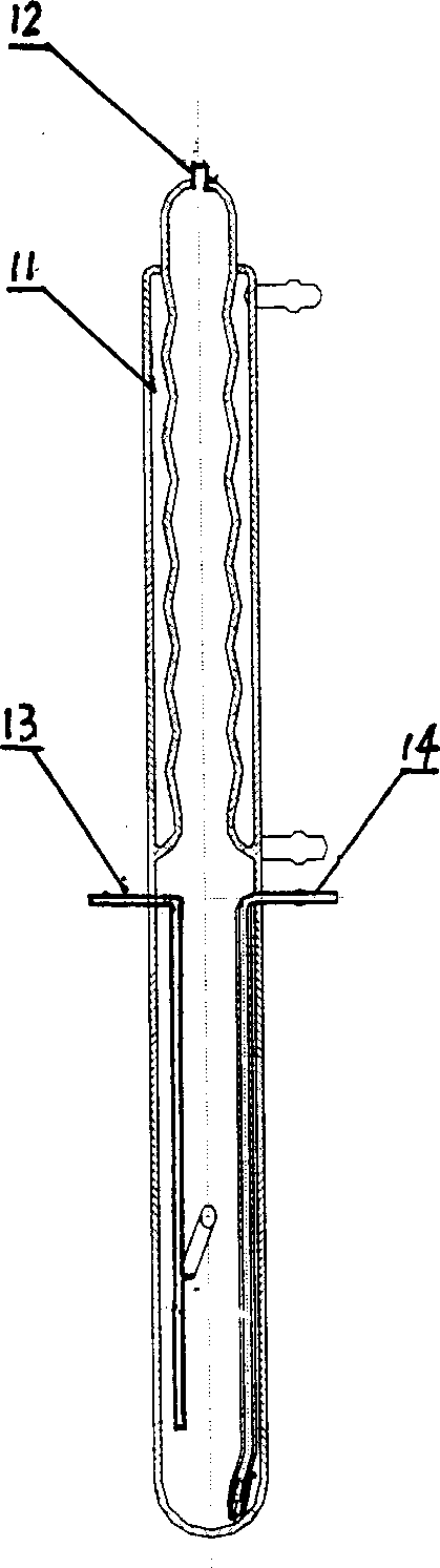 Negative pressure atmospheric transport device for COD on-line monitoring analyzer