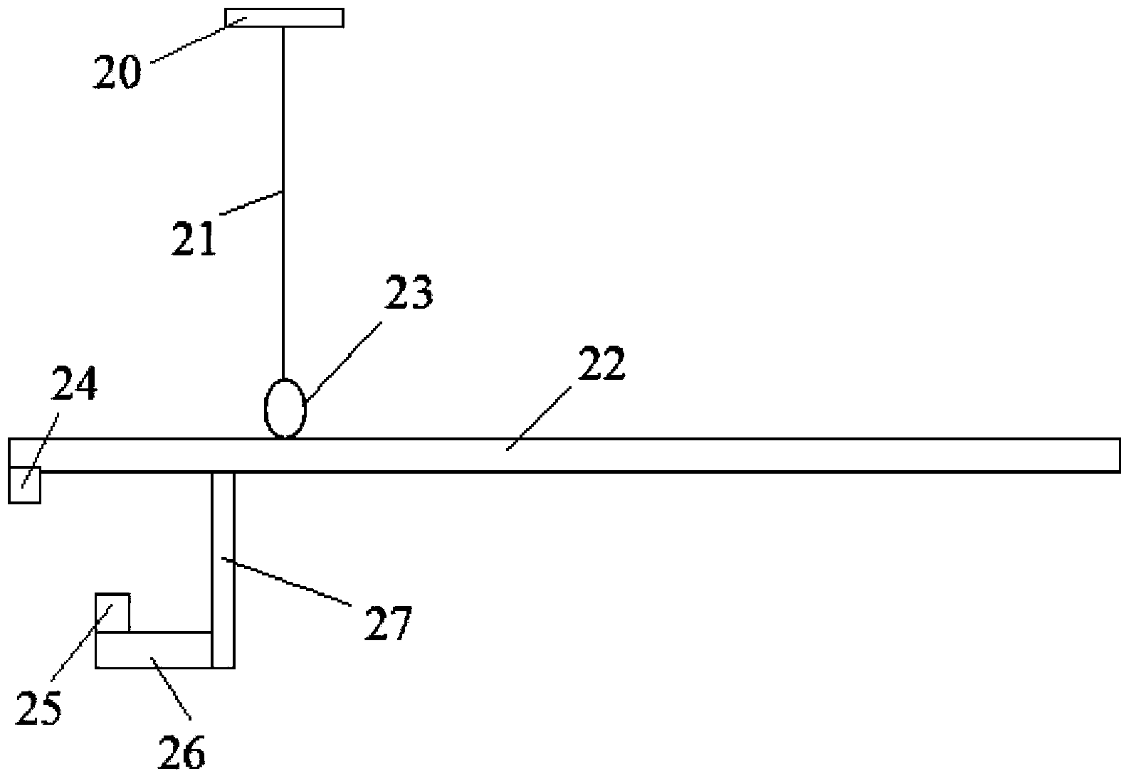 Front axle feeding auxiliary tooling
