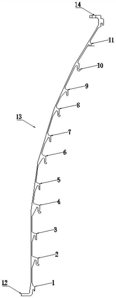 A method for manufacturing a ring-shaped special-shaped part composed of various alloy materials