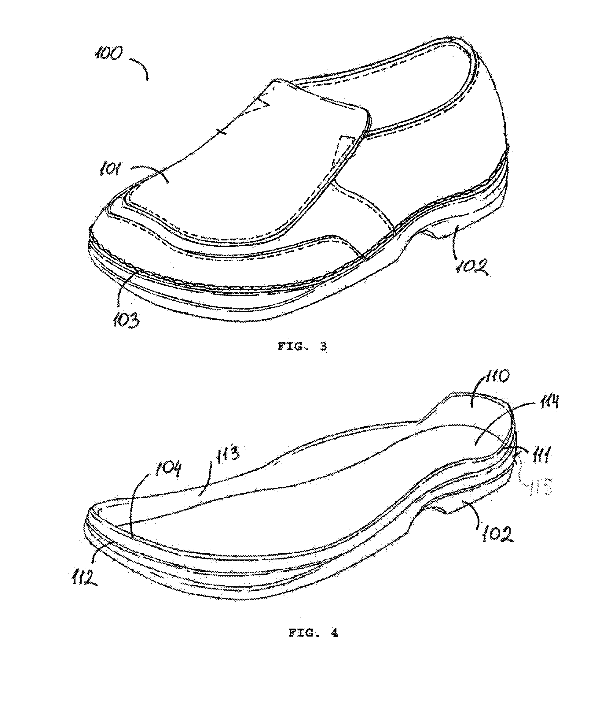 Outside Opanka Shoe Construction