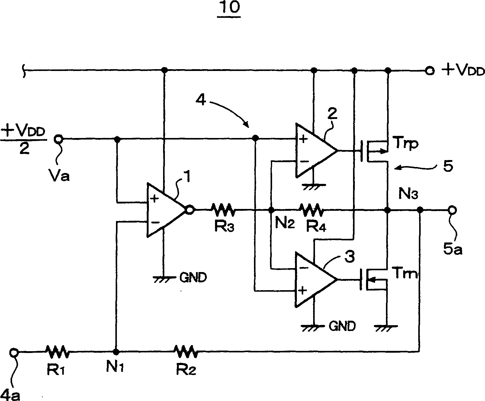 Audio Signal amplifier circuit and electrnic appts. having same