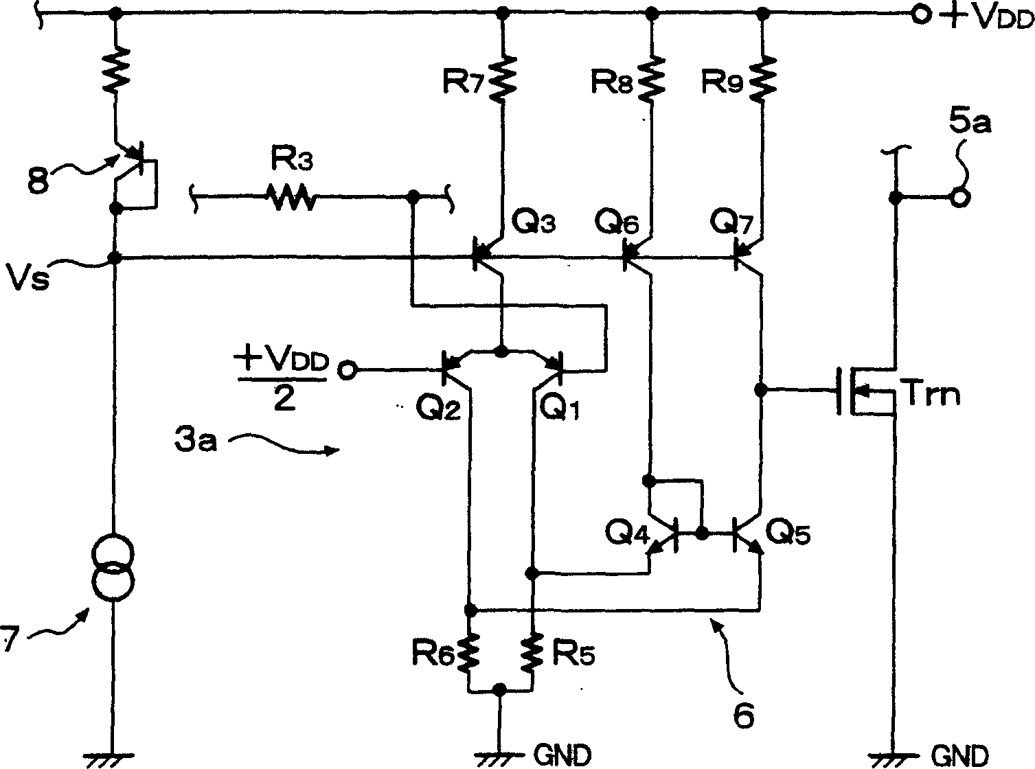 Audio Signal amplifier circuit and electrnic appts. having same