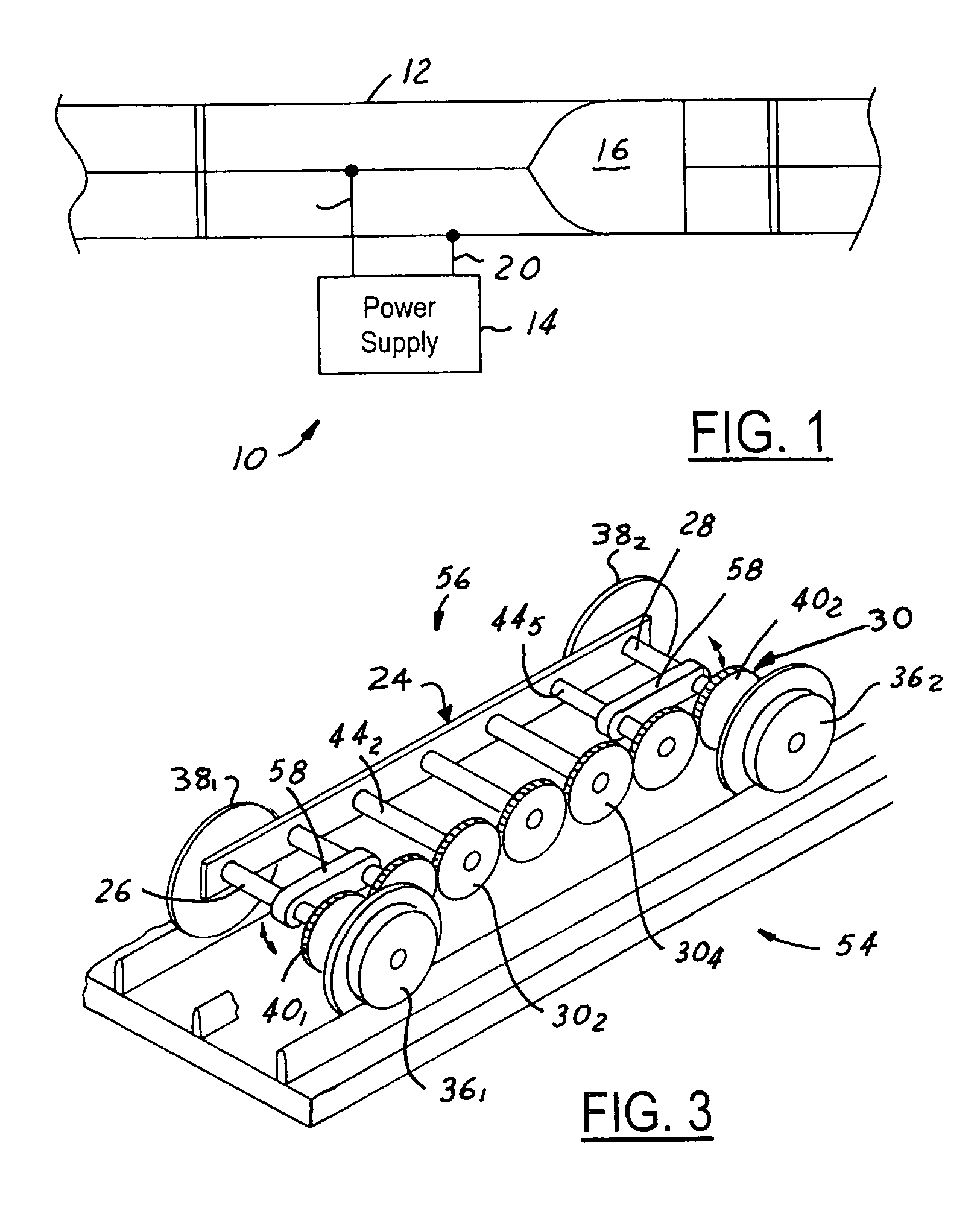 Model vehicle with force-isolating drive mechanism