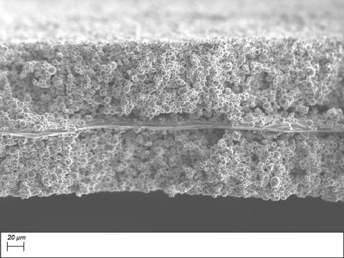 Manufacturing method of powder sintered anode foil and anode foil