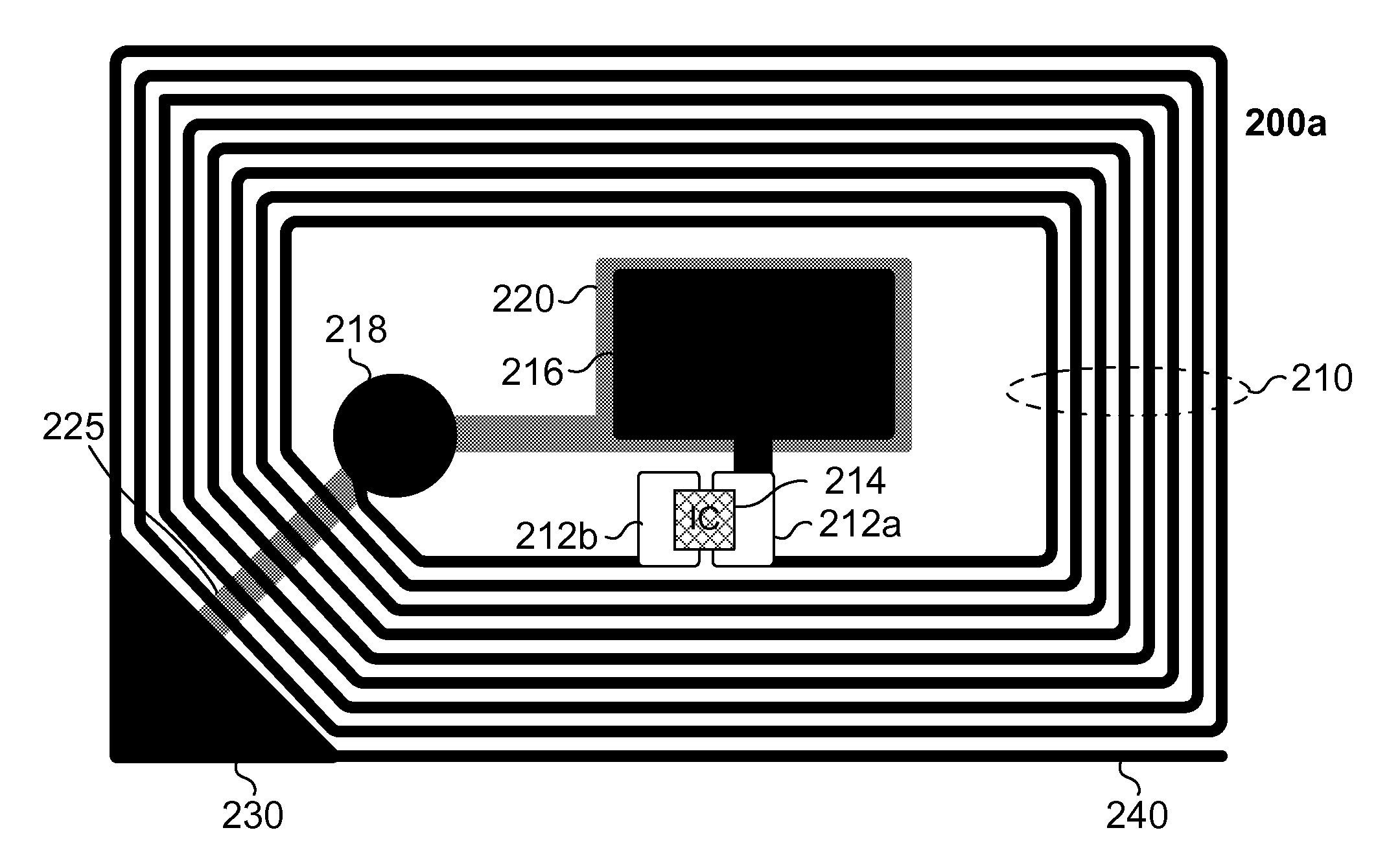 RFID Label With Shielding Element