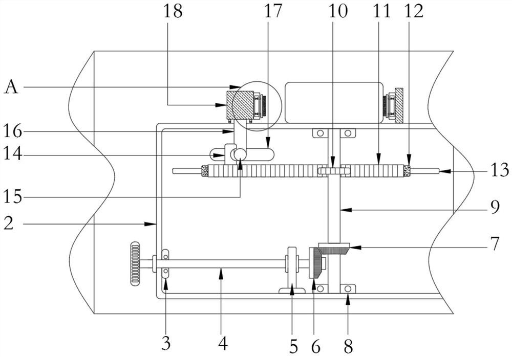 Automobile brake pad machining device