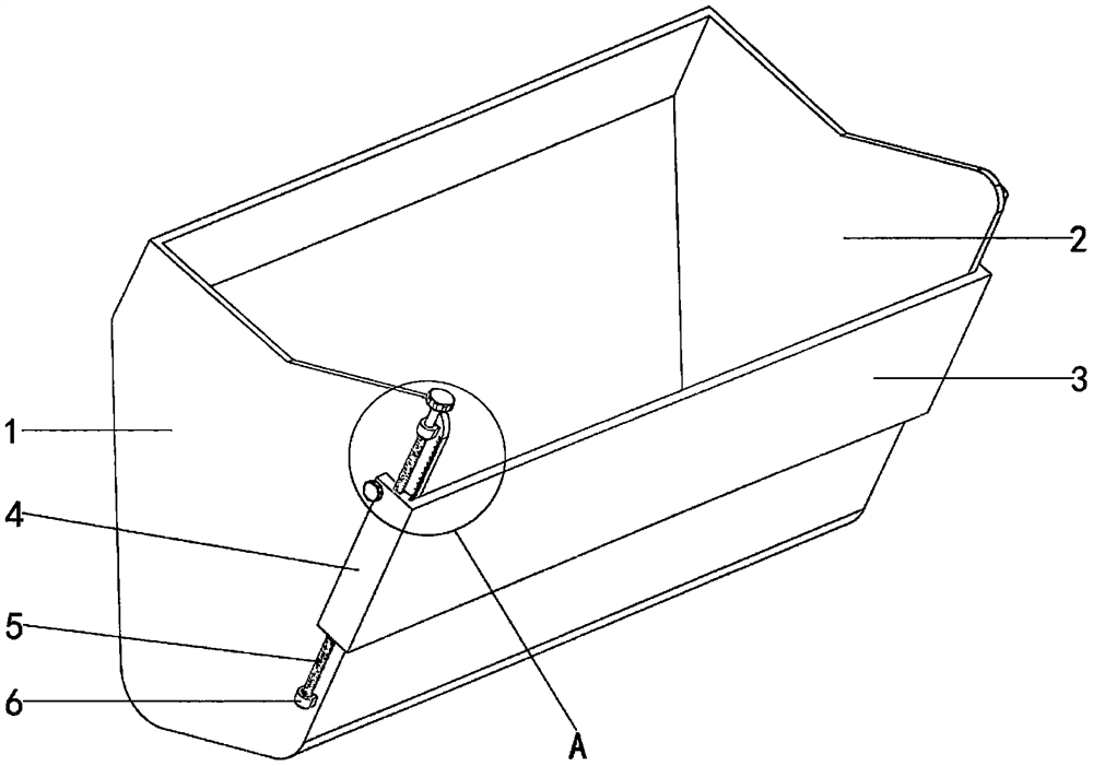 Material conveying device based on electric automatization