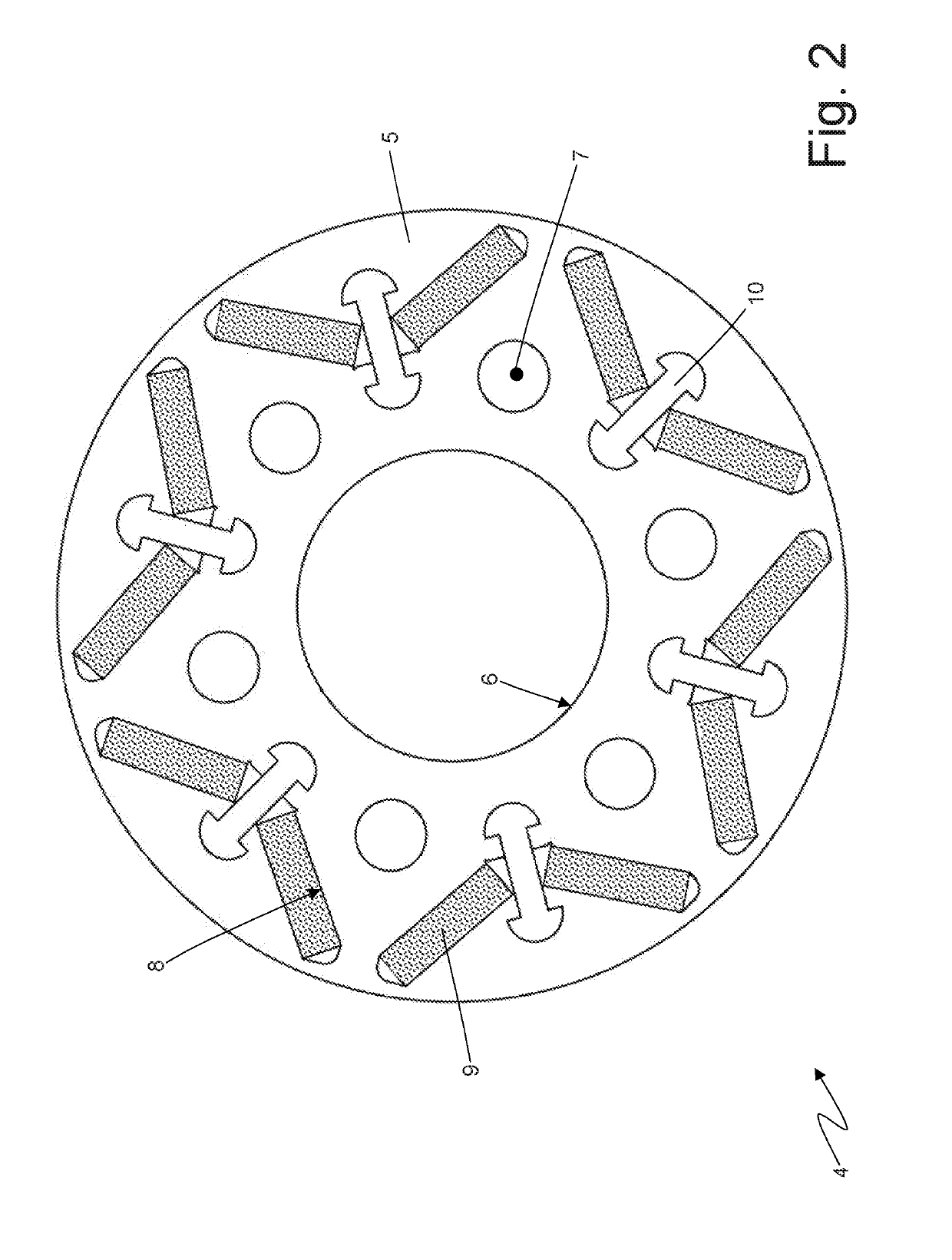 Rotor for a rotary electric machine