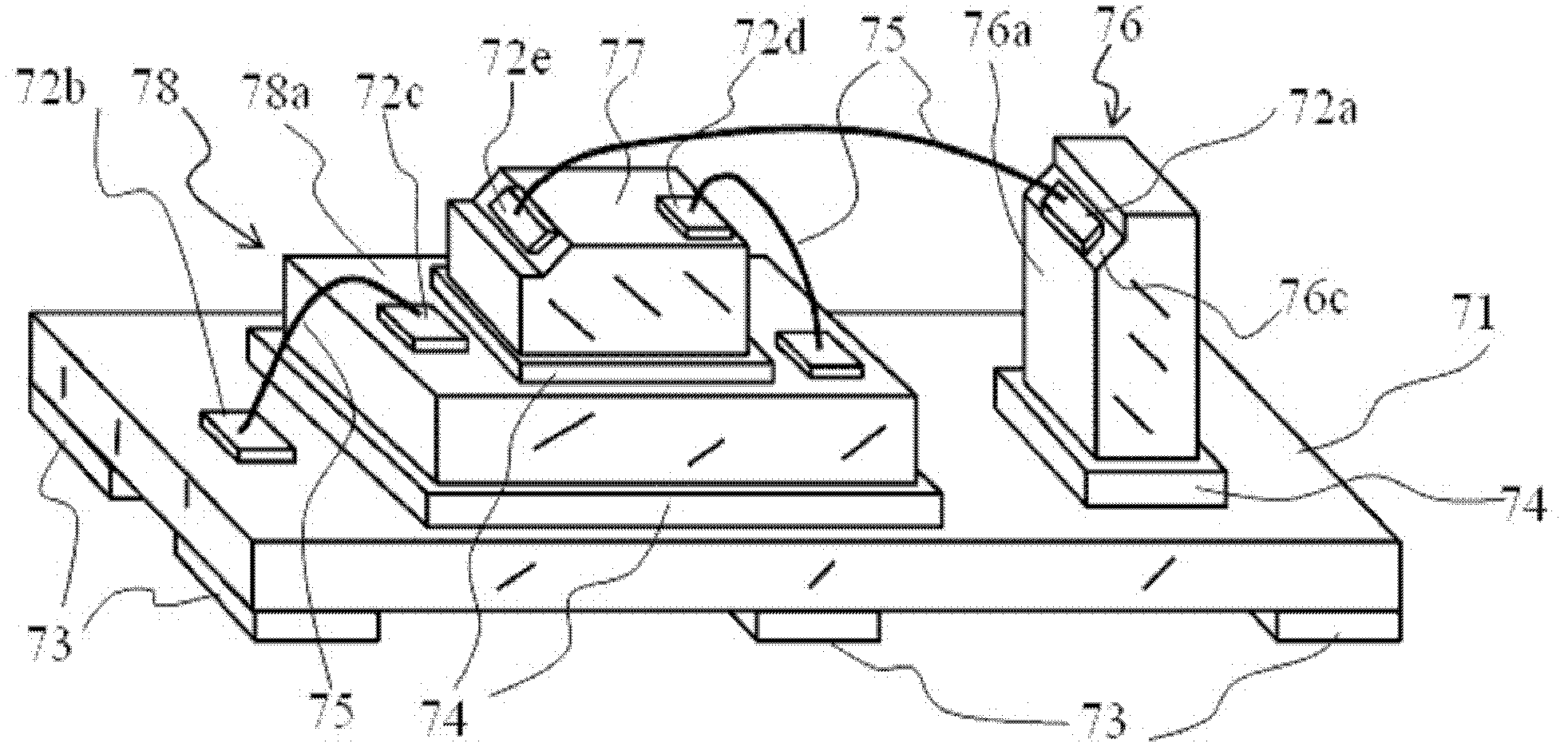Electronic packing method of vertical chips