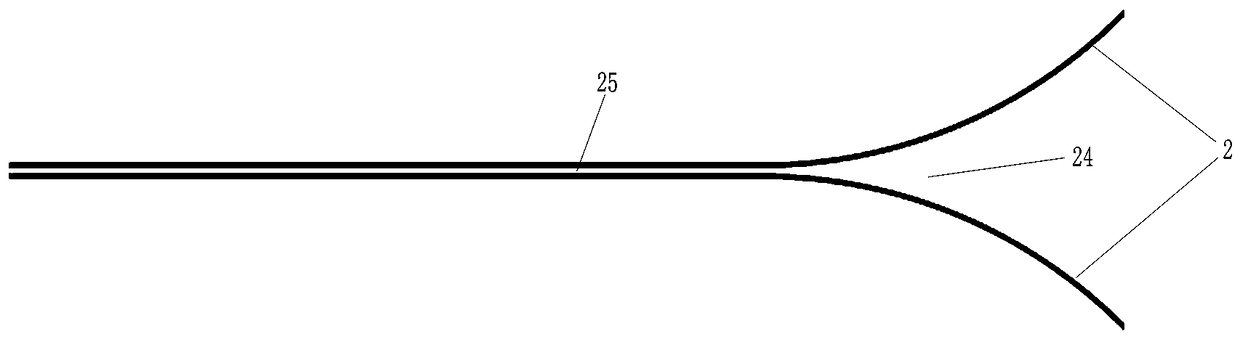 A vehicle-mounted retractable device for a fixed-wing unmanned aerial vehicle