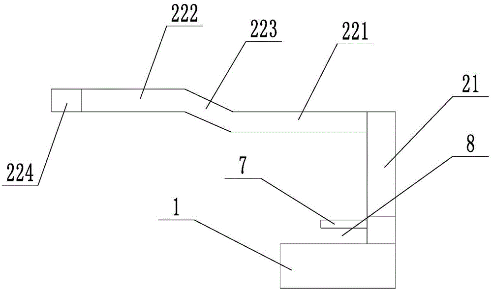 Lifting type sock putting-on device