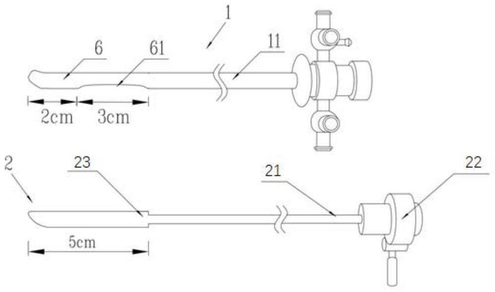 Urethrocystoscope system, urethrocystoscope sheath and obturator