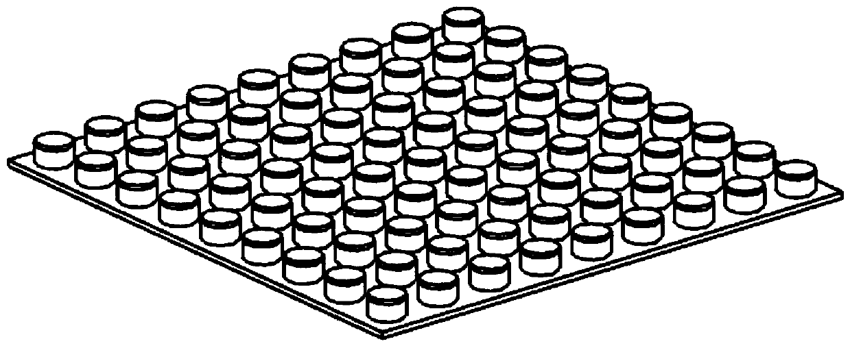 Sound insulation simulation calculation method of acoustic metamaterial plate