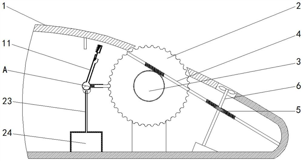 Mouse capable of automatically cleaning roller and preventing hand sweat