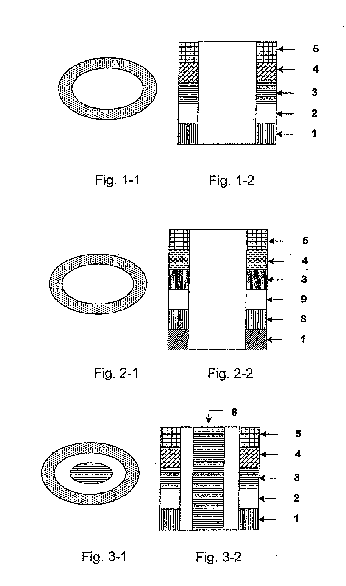 Close shaped magnetic multi-layer film comprising or not comprising a metal core and the manufacture method and the application of the same
