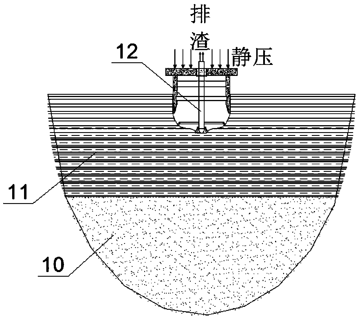 Bridge large-diameter precast concrete pipe column foundation and construction method thereof