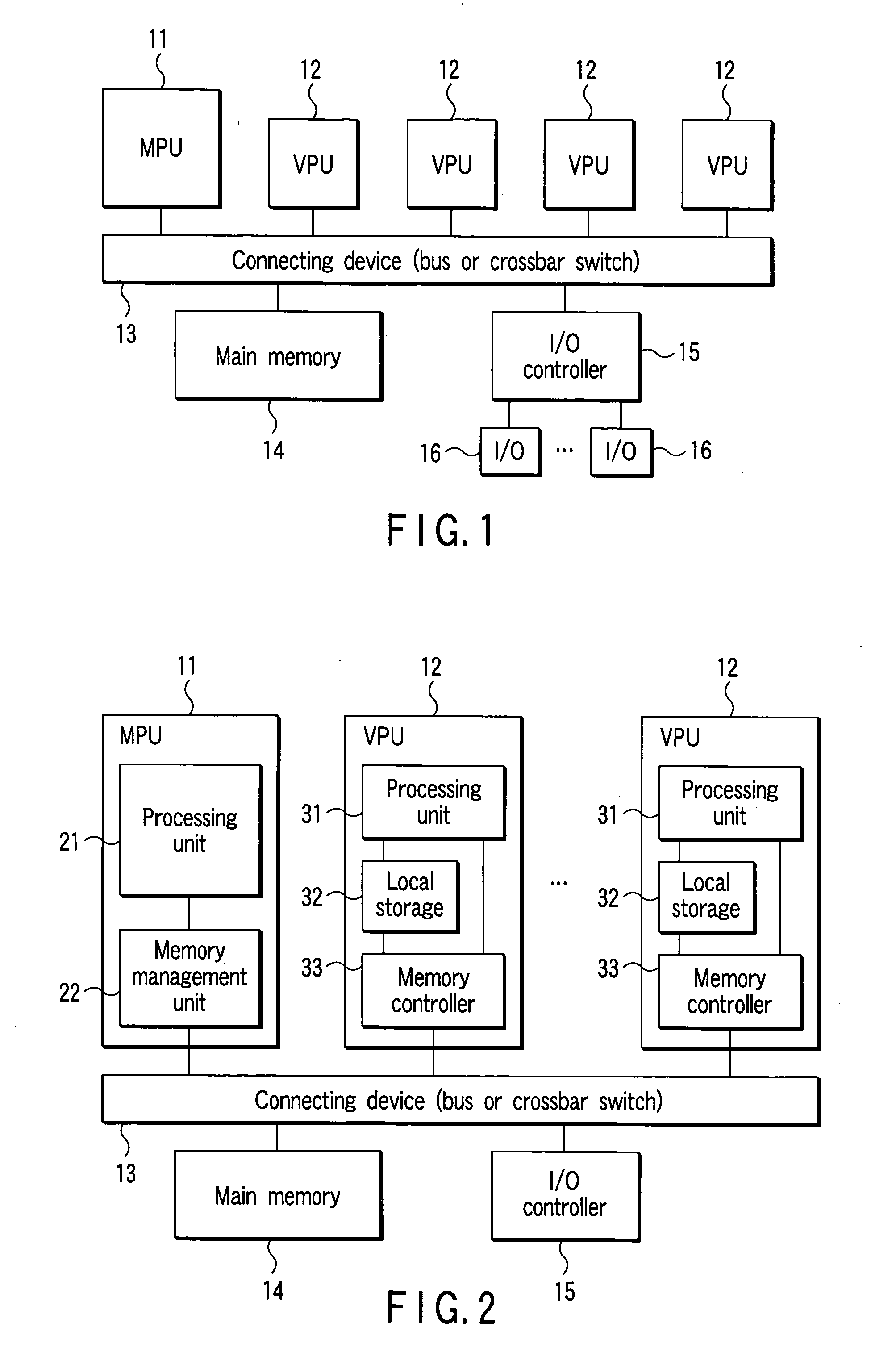 Information processing system including processors and memory managing method used in the same system