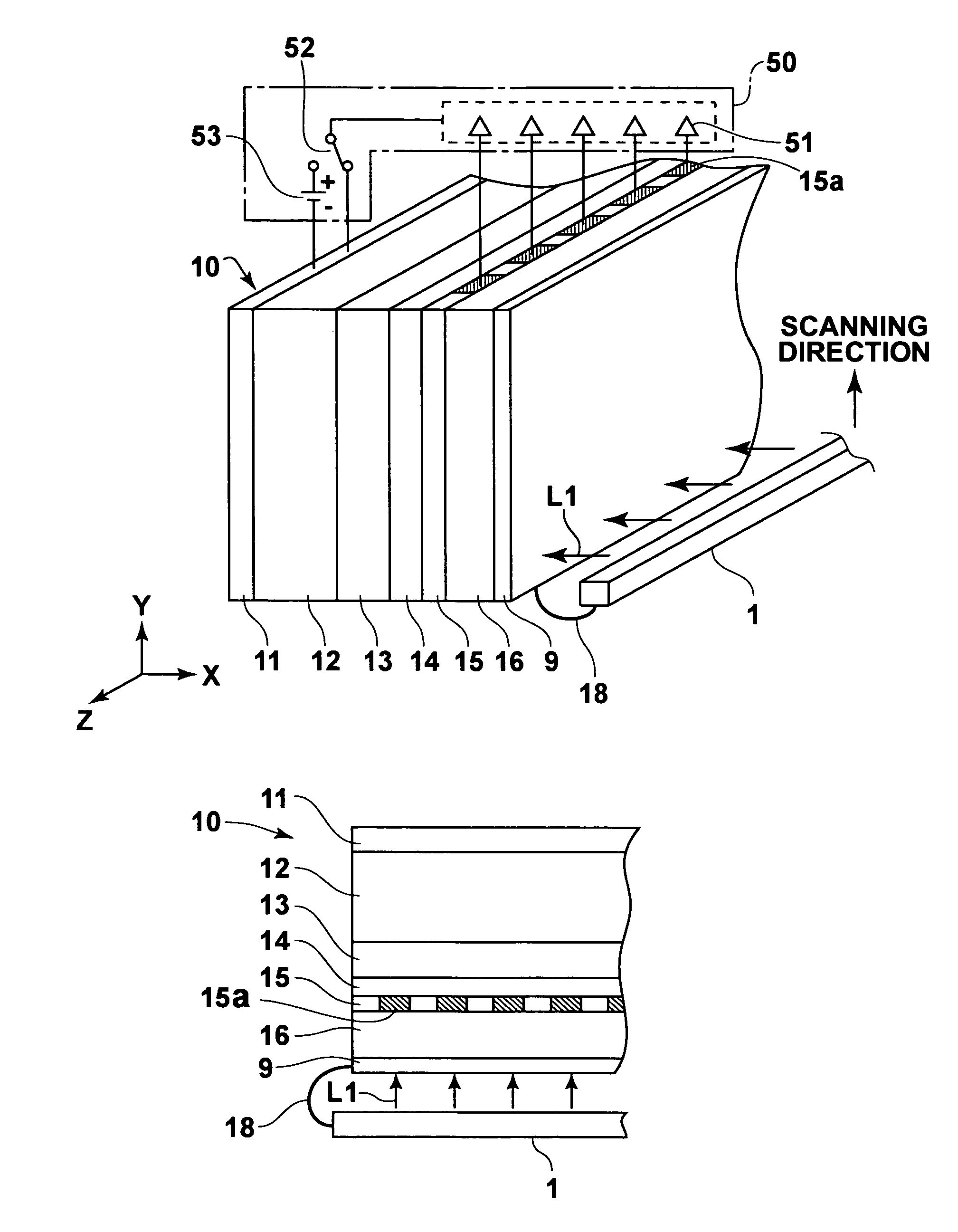 Electrostatic latent image read-out method and apparatus