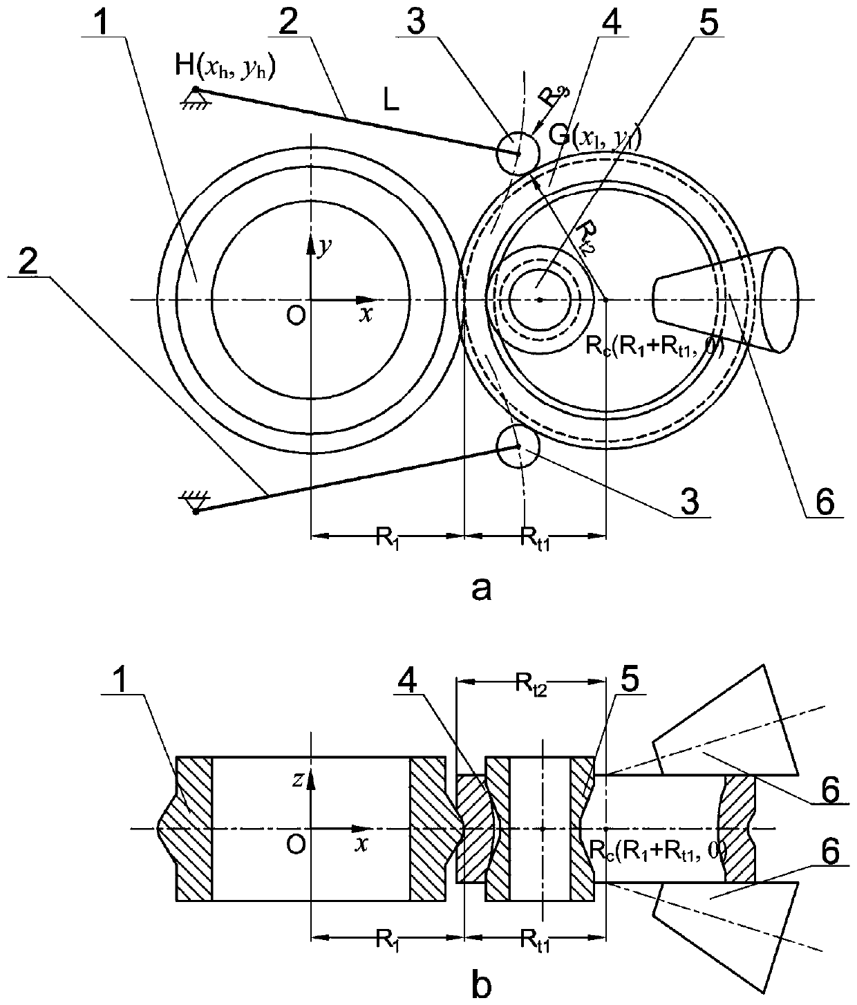 A Method for Determining the Instantaneous Position of Holding Roller in Special-shaped Ring Rolling