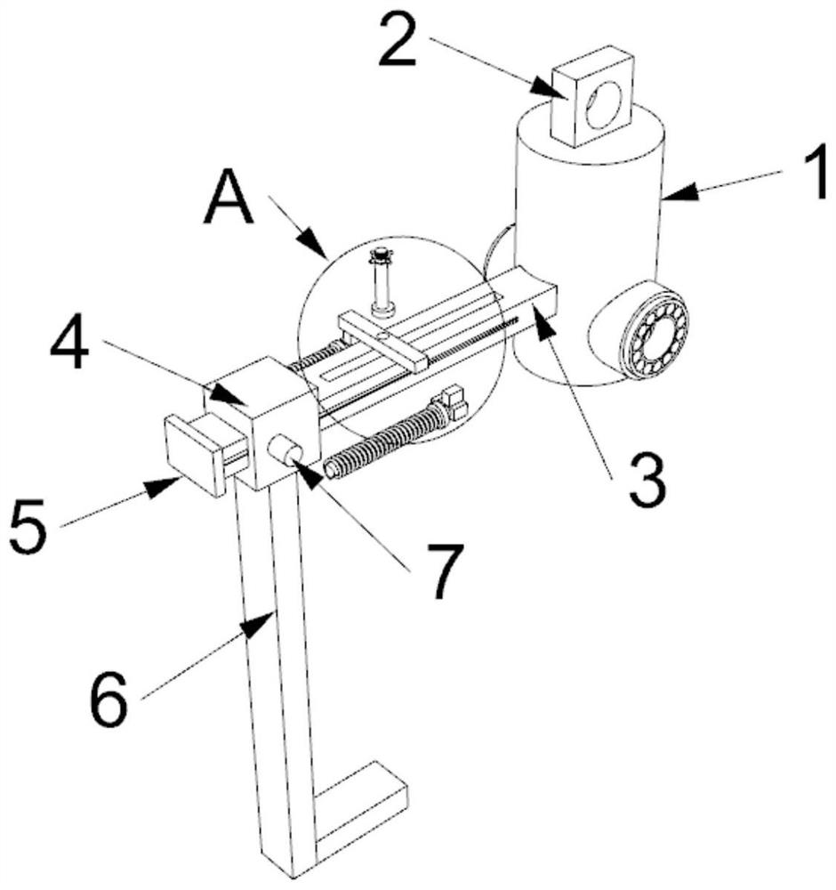 Multi-supporting-arm clamping device for special-shaped goods