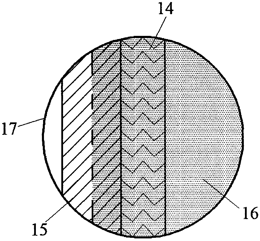 A high-efficiency heat-exchanging, water-saving, demisting wet cooling tower