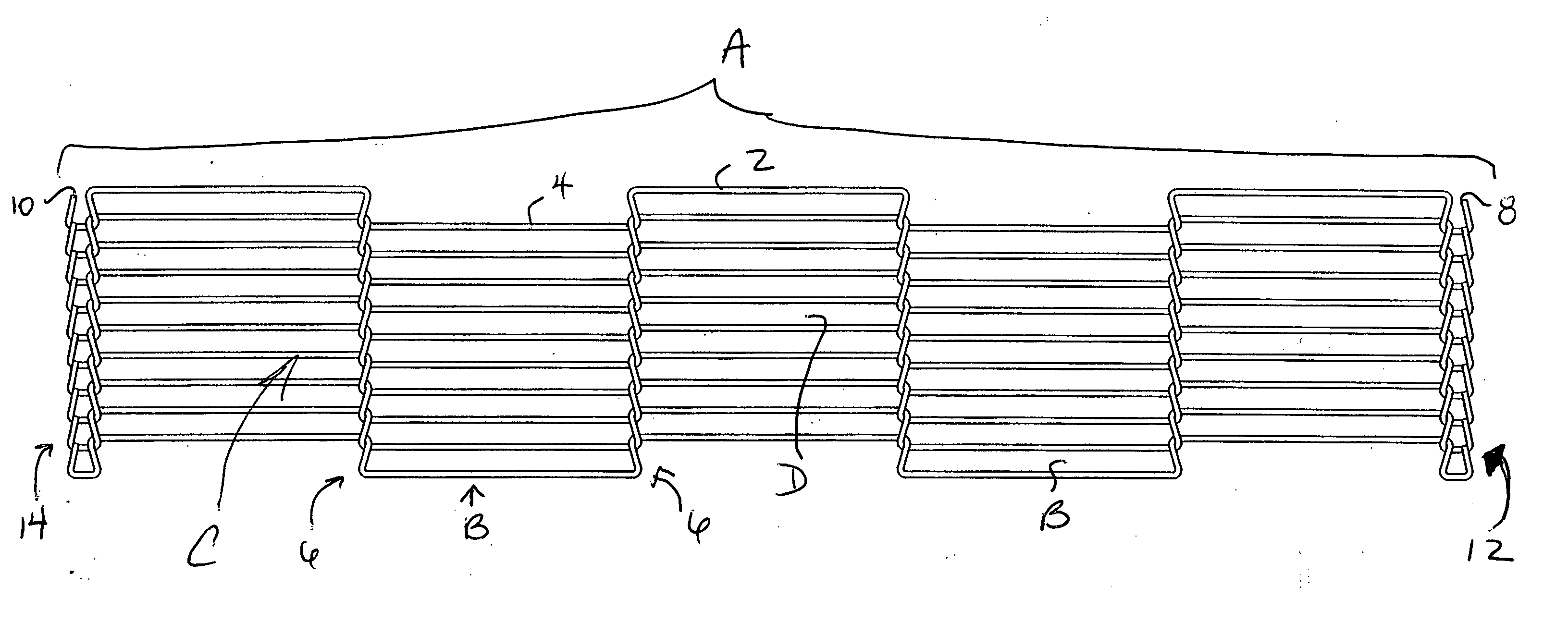 Endless conveyor belt and splicing member for forming same