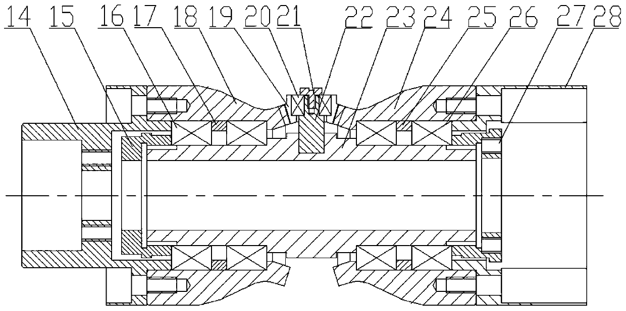 Miniaturized multipath optical fiber rotary connector