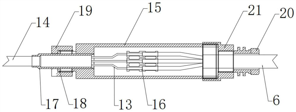 Mineral insulation electric heating system for electric heating aided production of steam injection oil well