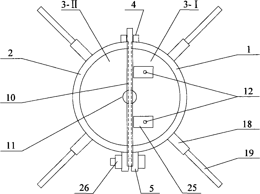 Rotary-cutting column type deposit sampler