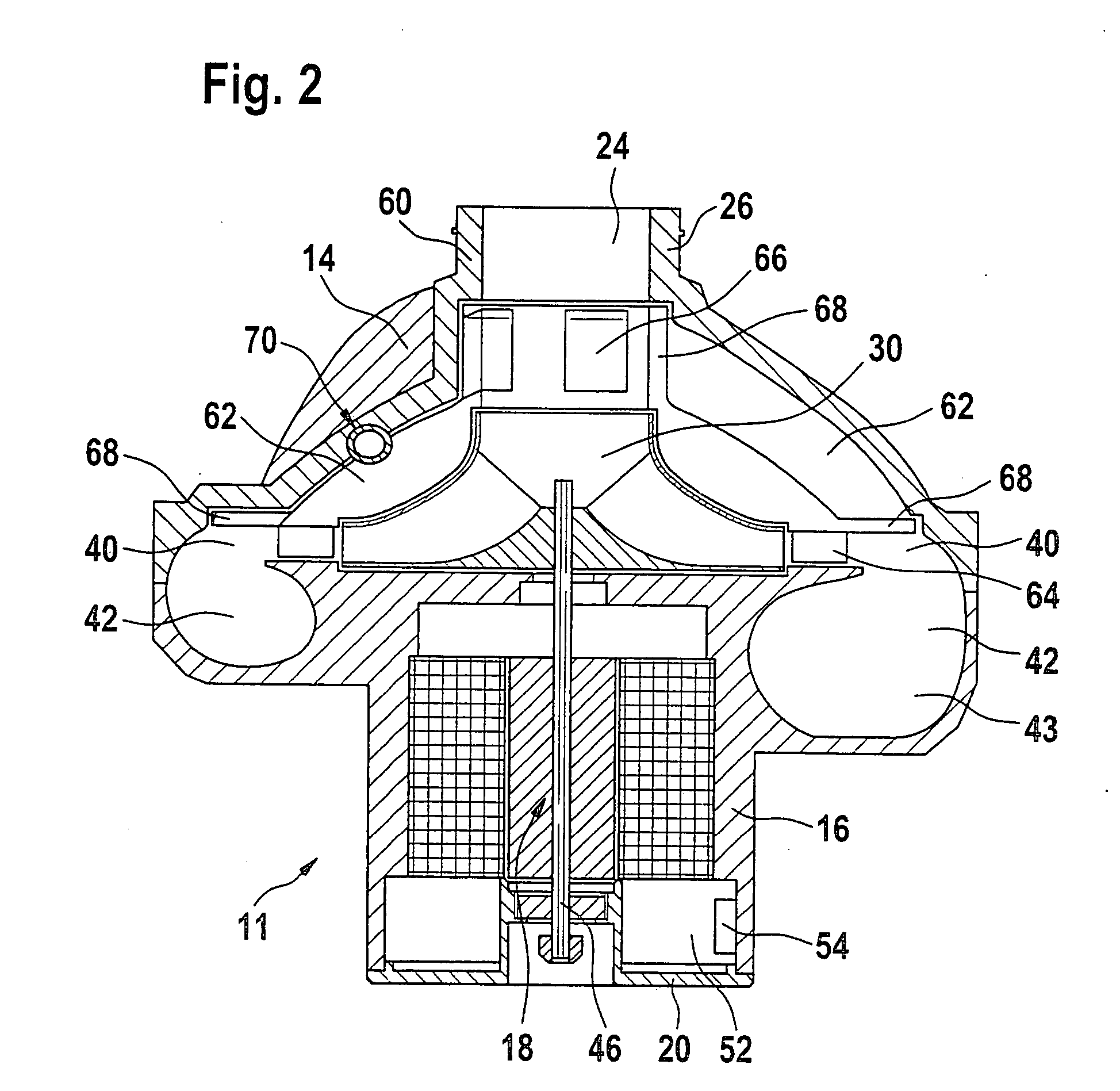 Electrical charge air compressor provided with an integrated air cooling system