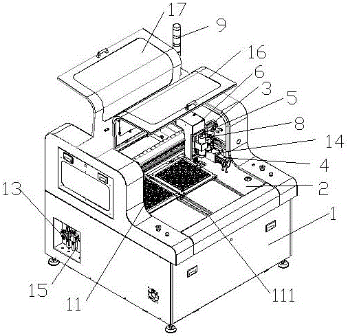 Full-automatic curved board dividing machine