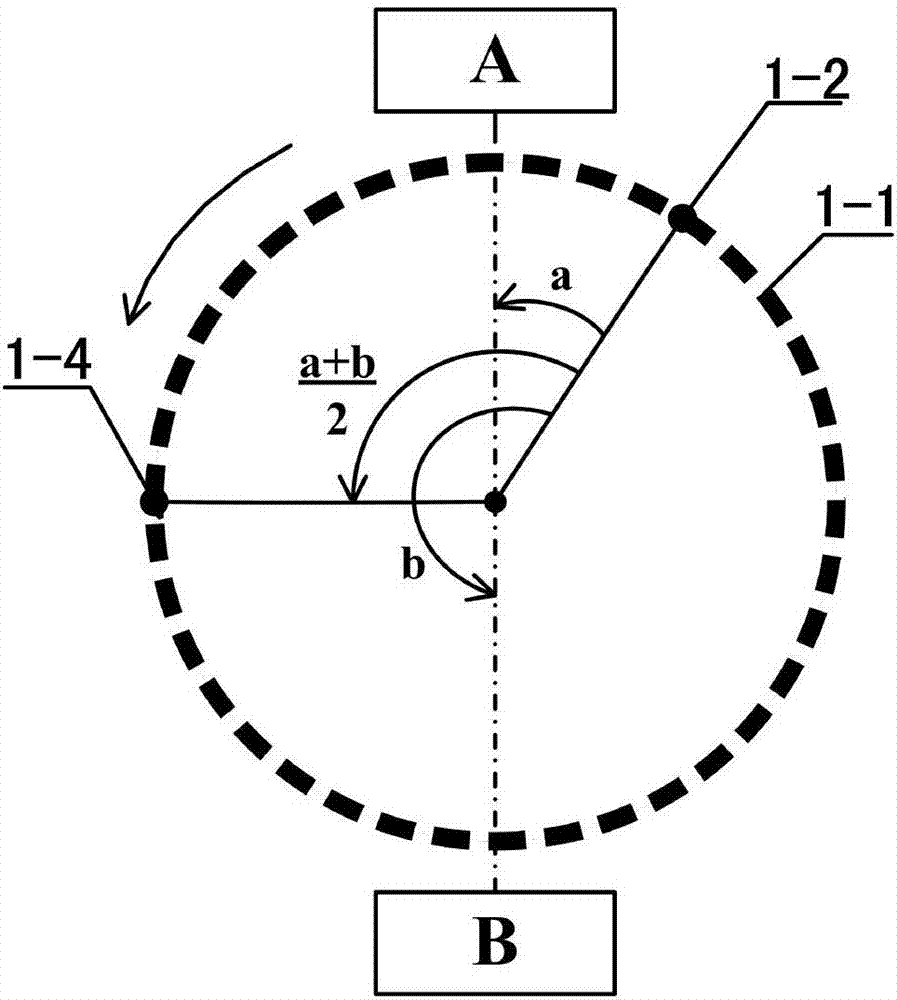 Four-reading-head digital signal decoder for steel ring encoder