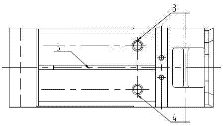 Casting forming water cooled fire grate segment