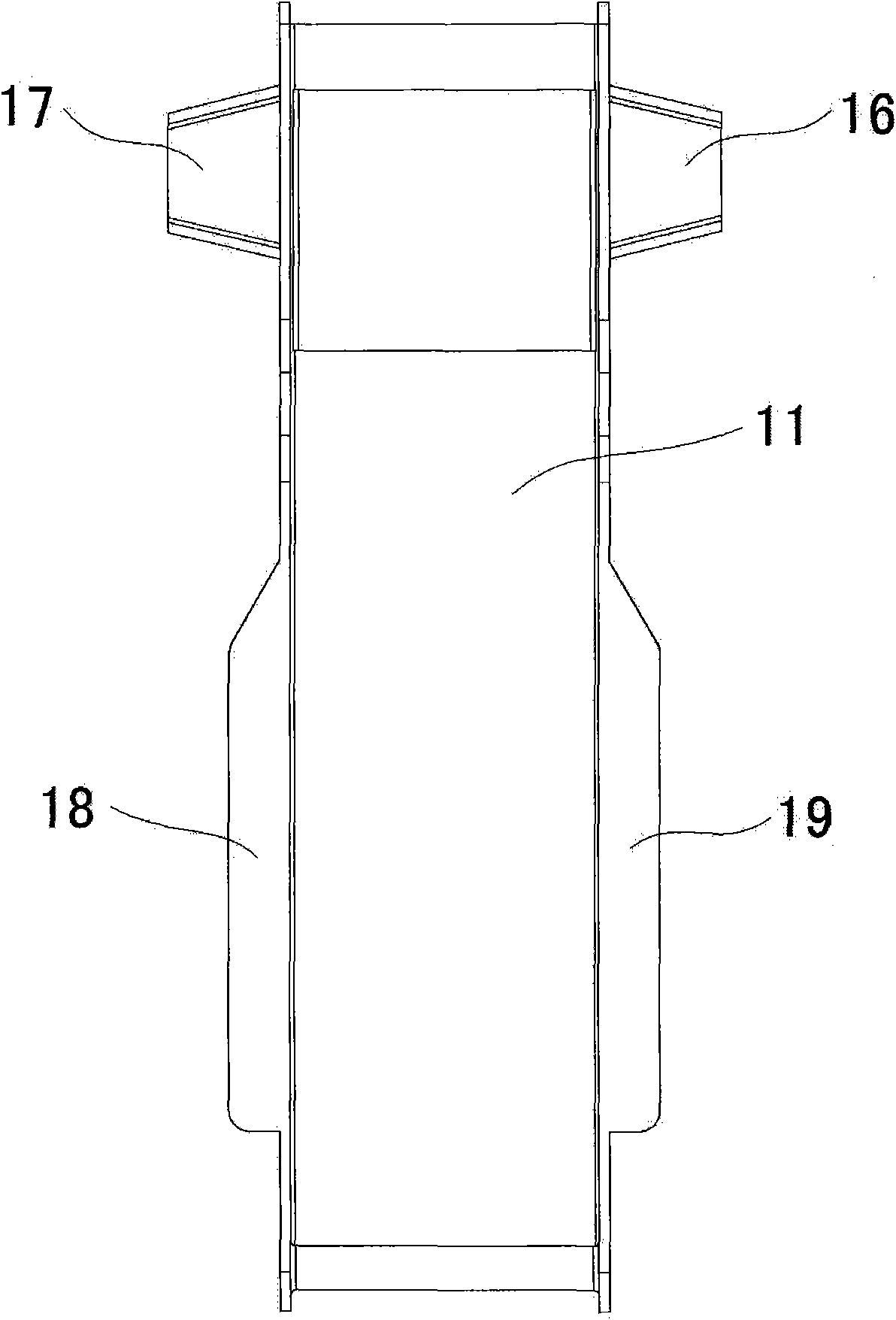 Jack frame and manufacturing method thereof