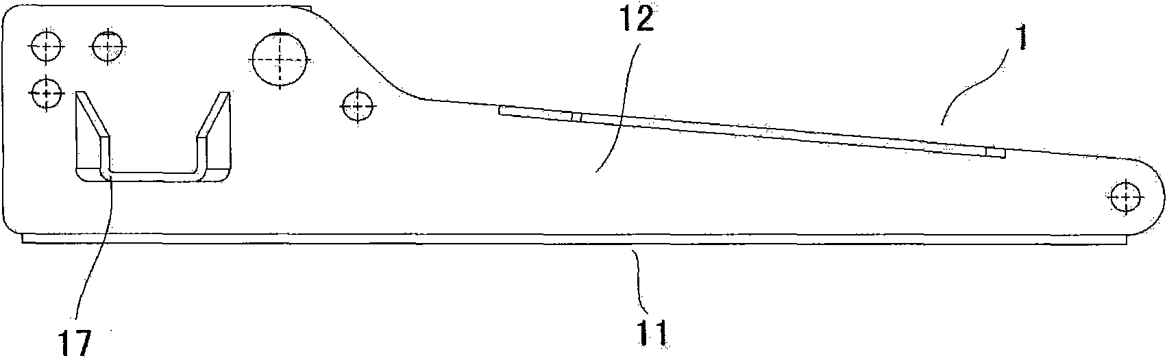 Jack frame and manufacturing method thereof