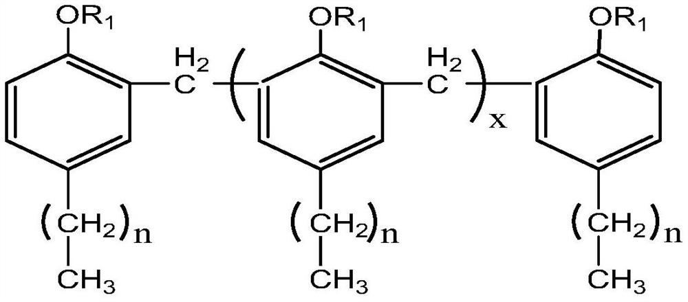 Comb-type alkylphenol polyoxyethylene ether aqueous dispersant and preparation method thereof