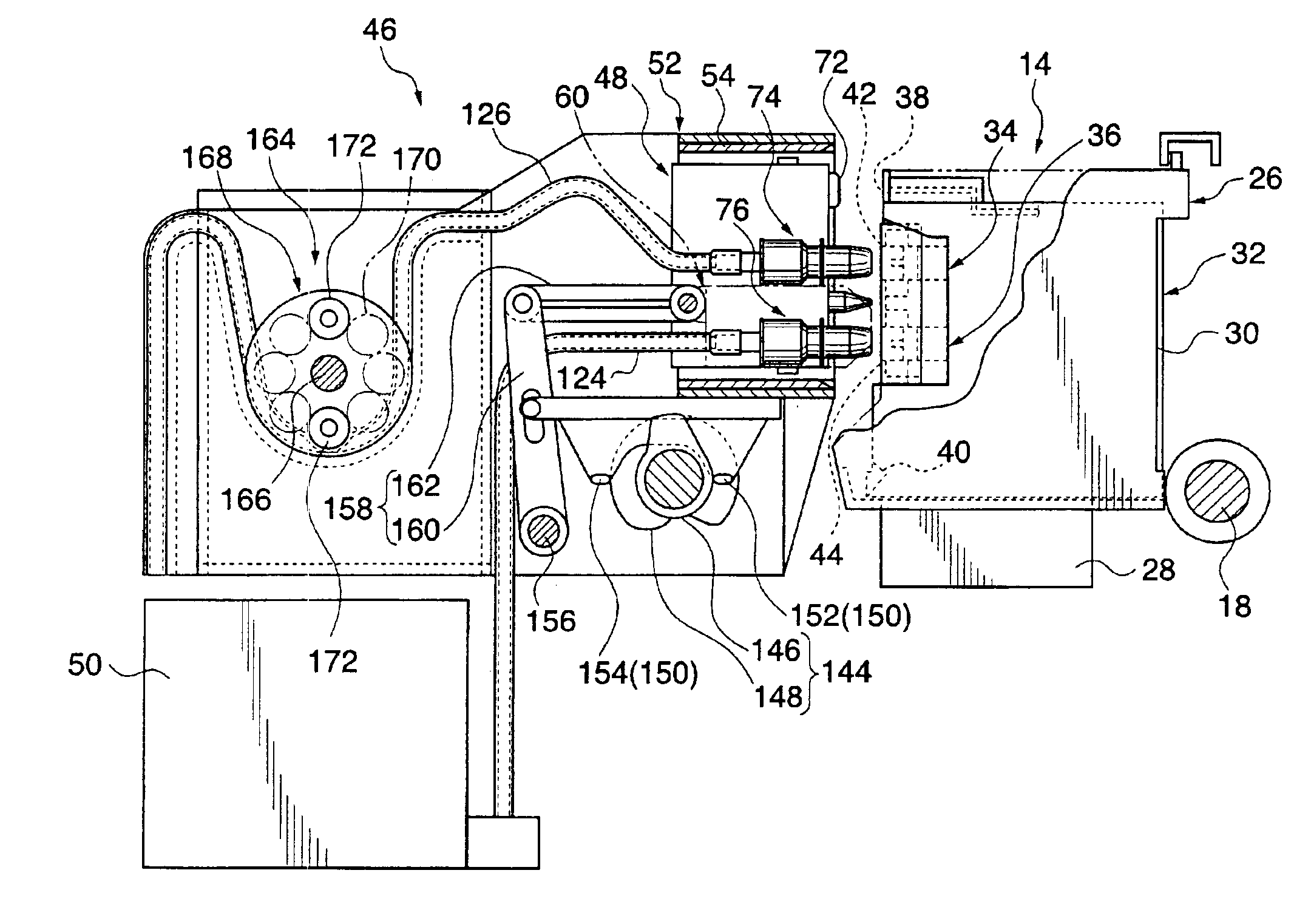Ink supply device, ink-jet recording device, and method of supplying ink