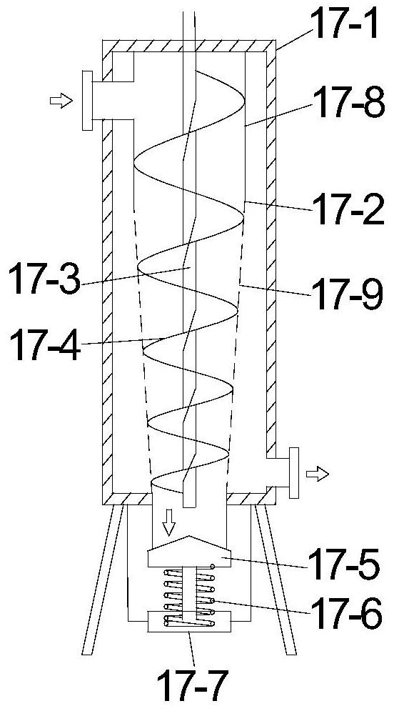 Full-wet circulating water filtration and dust removal system and working method for roadway excavation working face