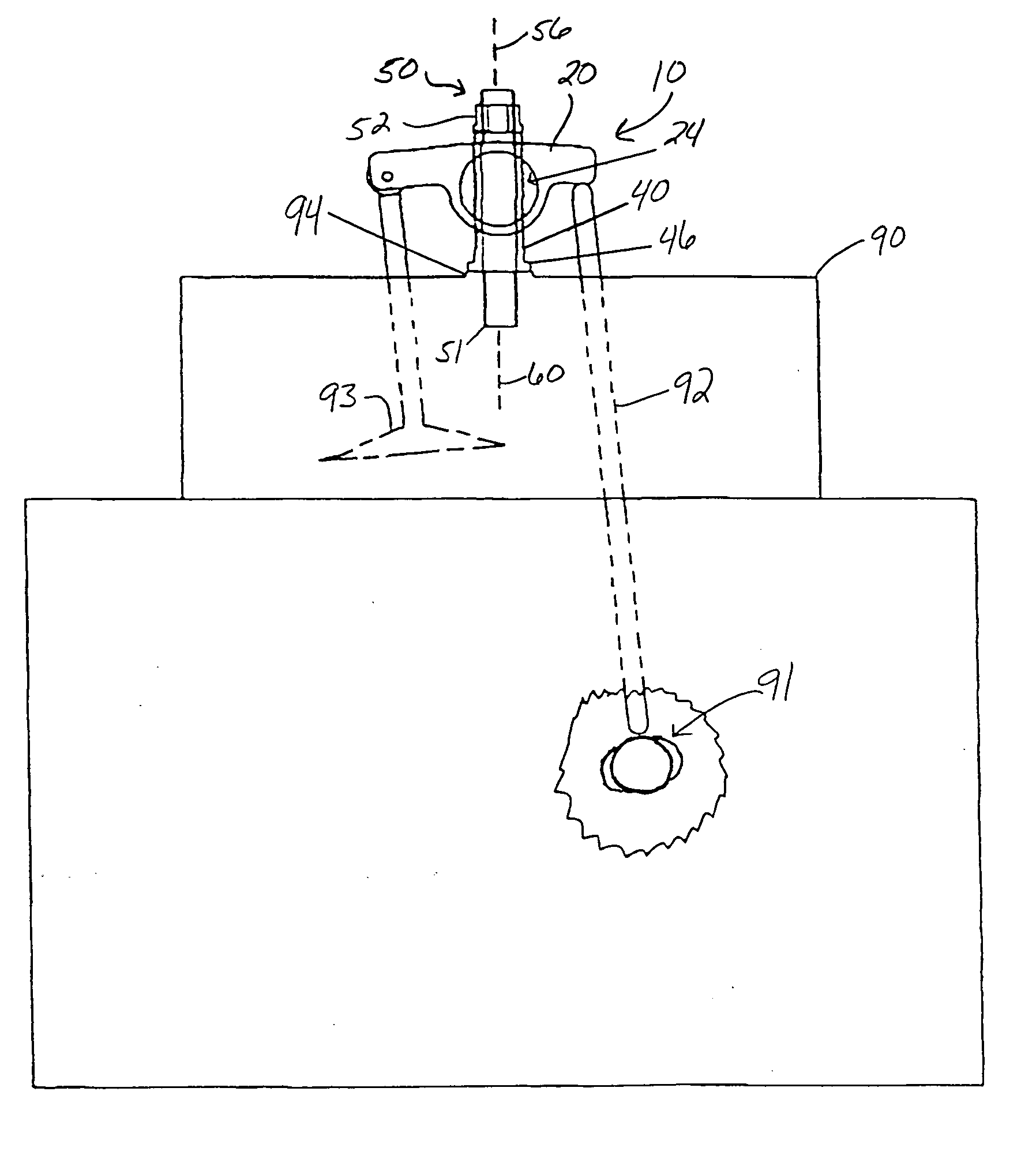 Adjustable rocker arm assembly for easing valve lash adjustment