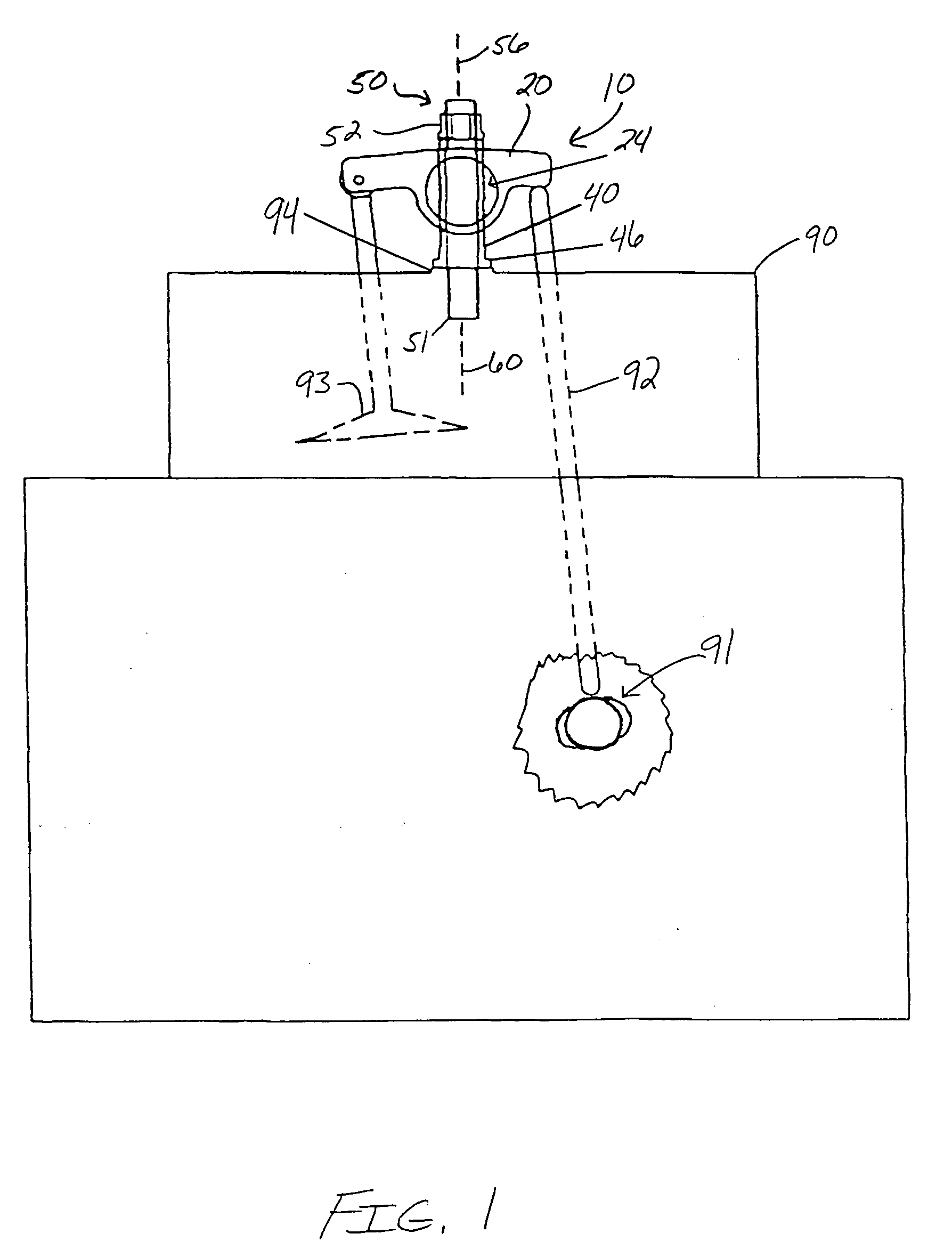 Adjustable rocker arm assembly for easing valve lash adjustment