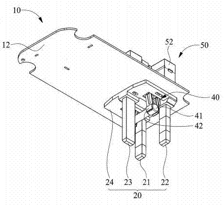 Power supply expansion structure with socket and plug and power supply expansion device